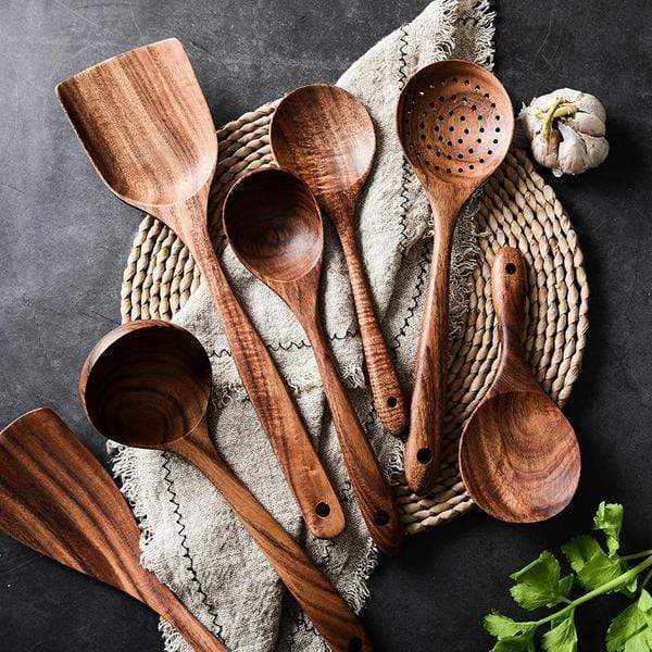 Timeless Teak Utensils Kit