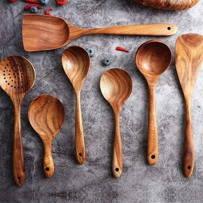 Timeless Teak Utensils Kit